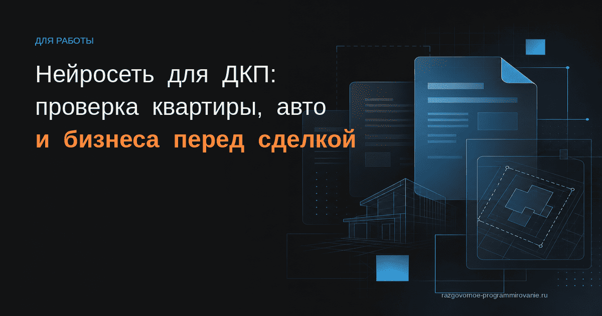 ИИ для договора купли-продажи