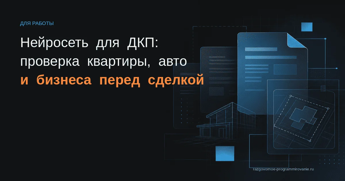 ИИ для договора купли-продажи