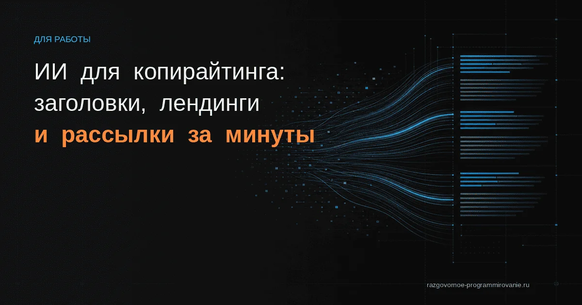 ИИ-агент для копирайтинга