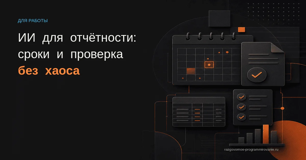ИИ для отчётности бизнеса