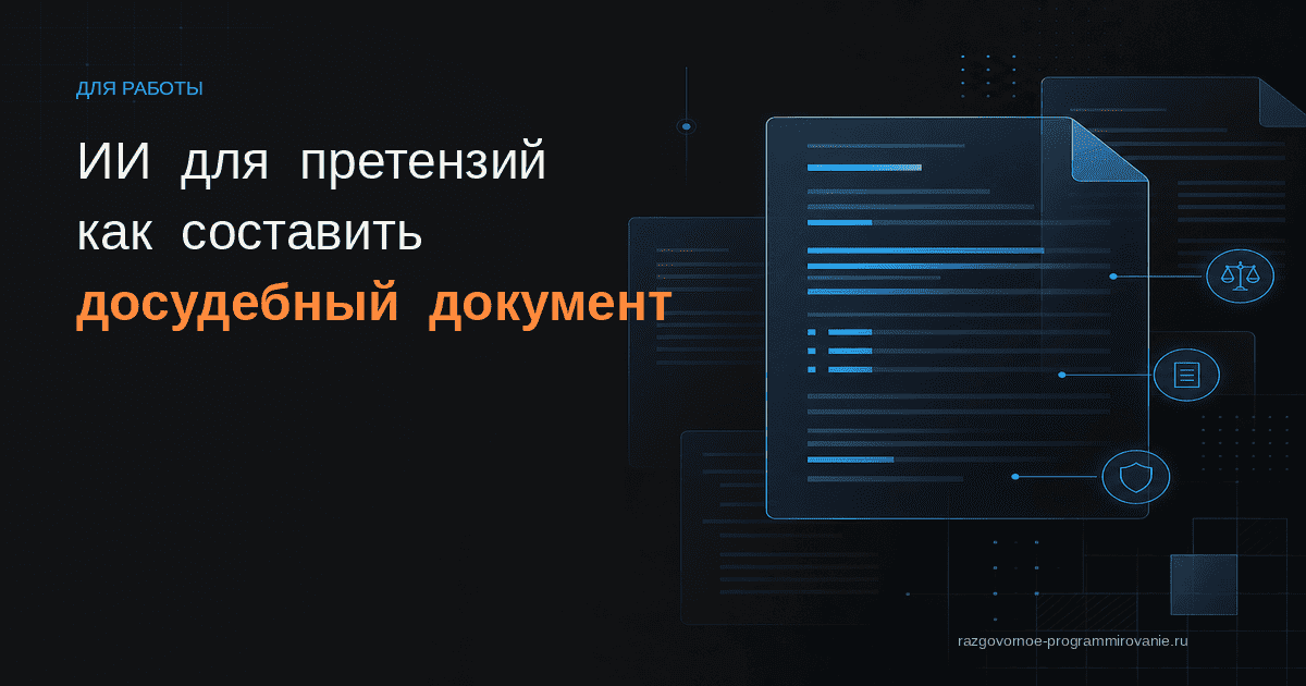 ИИ для претензий и отзывов