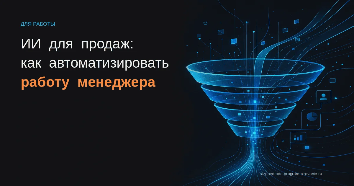 Обложка: ИИ для продаж