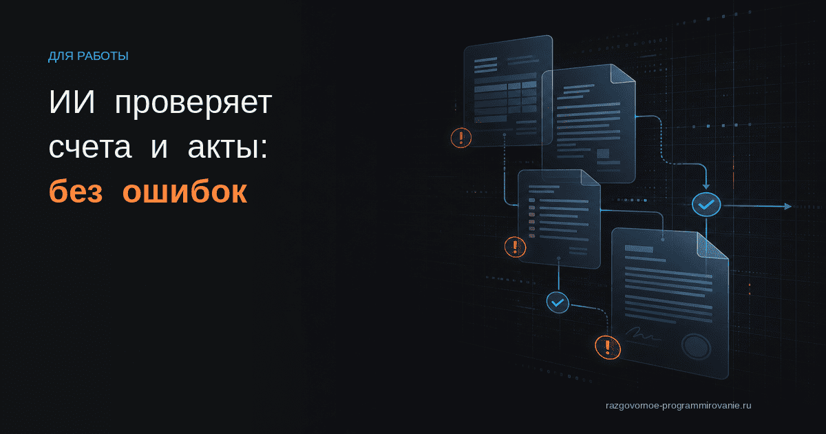 Проверка первичных документов