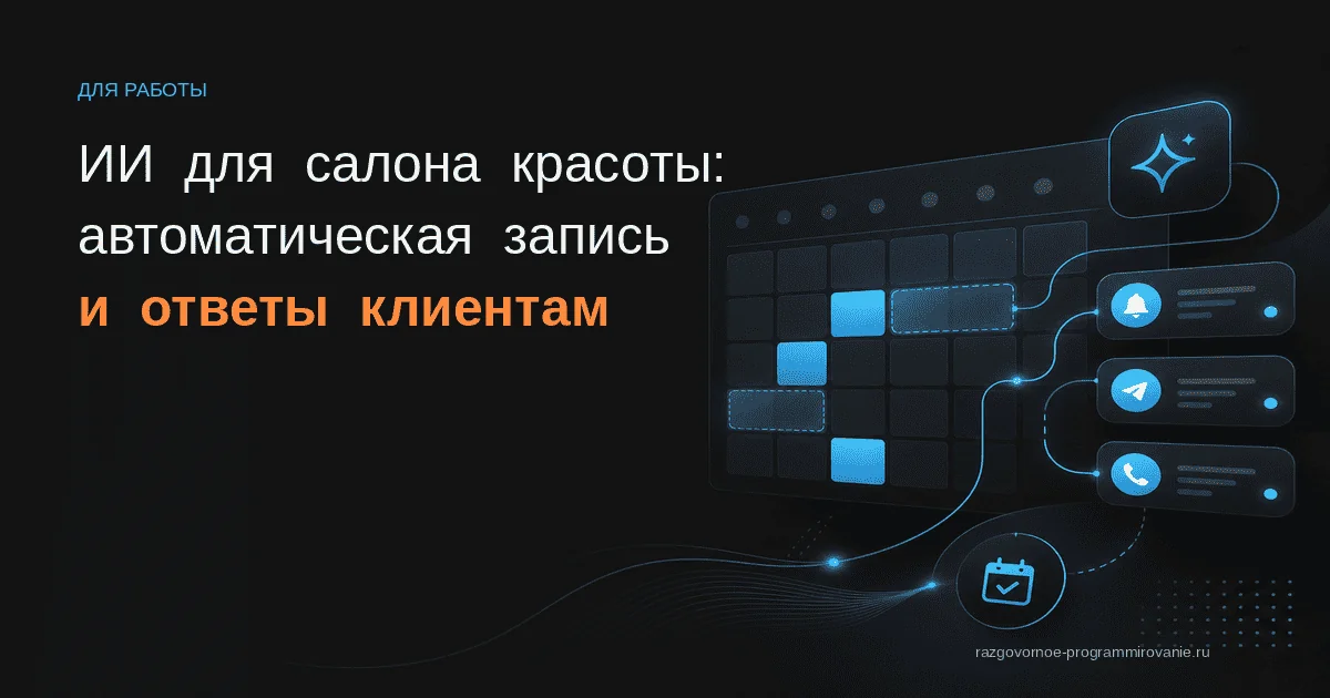 ИИ для салона красоты