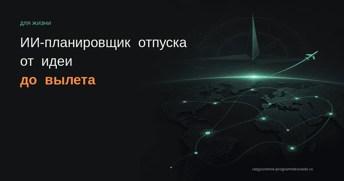 ИИ-планировщик отпуска