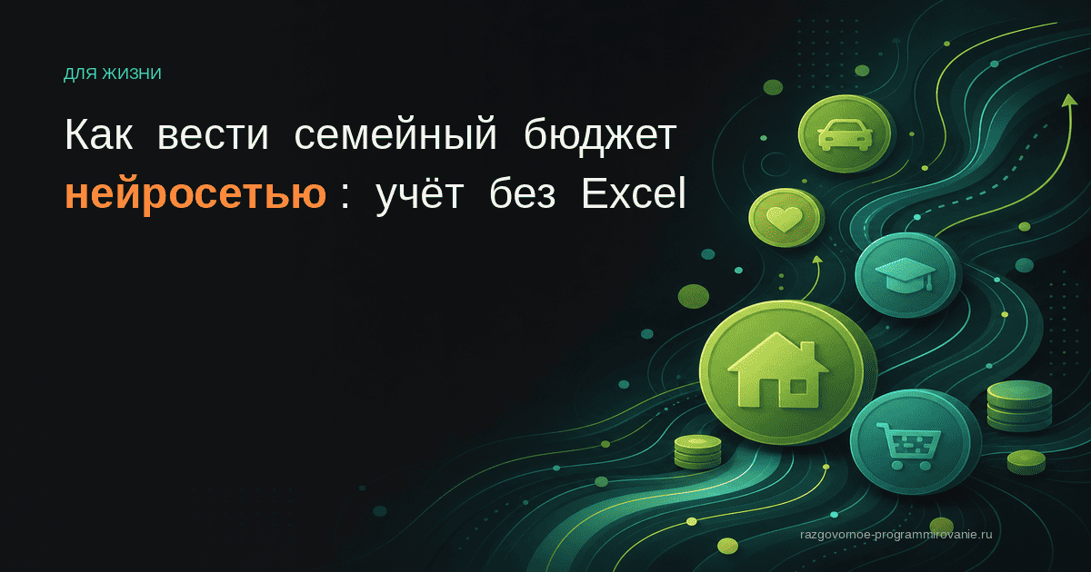Семейный бюджет через нейросеть