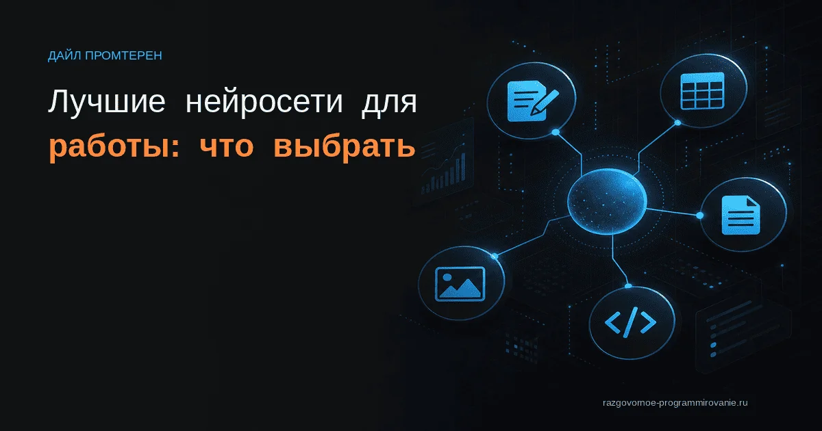 Нейросети для работы