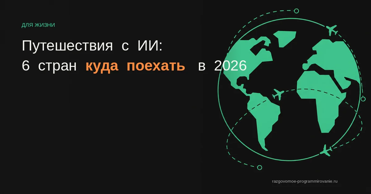 ИИ для путешествий по странам